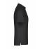 Heren Men's Plain Polo Zwart/zwart-wit 8083