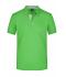 Heren Men's Plain Polo Lime/lime-wit 8083