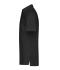 Heren Men's Plain Polo Zwart 8083