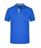 Homme Polo uni pour homme Royal/royal-blanc 8083