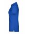 Dames Ladies' Plain Polo Royal/royal-wit 8217