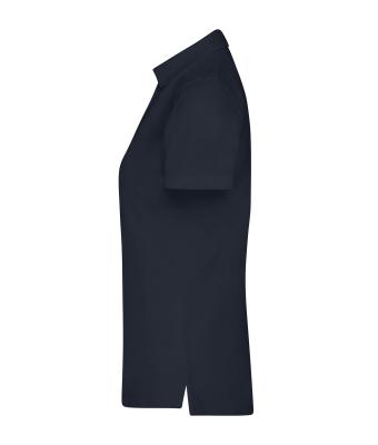 Dames Ladies' Plain Polo Navy 8217
