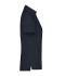 Dames Ladies' Plain Polo Navy 8217