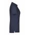 Ladies Ladies' Plain Polo Navy/navy-white 8217