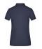 Ladies Ladies' Plain Polo Navy/navy-white 8217