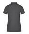 Damen Ladies' Plain Polo Graphite/graphite-white 8217