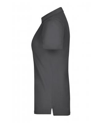 Ladies Ladies' Plain Polo Graphite/graphite-white 8217