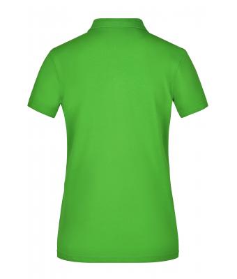 Damen Ladies' Plain Polo Lime-green/lime-green-white 8217