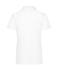 Dames Ladies' Plain Polo Wit 8217