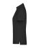 Dames Ladies' Plain Polo Zwart 8217