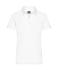 Dames Ladies' Plain Polo Wit 8217