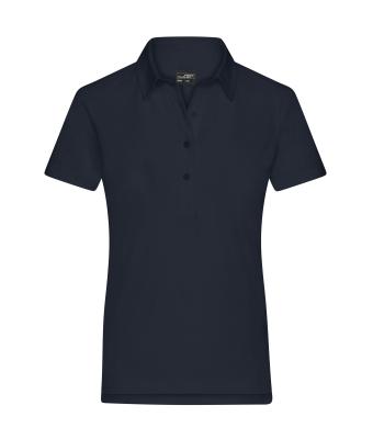 Femme Polo uni pour femme Marine 8217