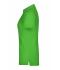 Femme Polo uni pour femme Vert-citron/vert-citron-blanc 8217