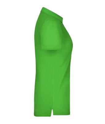 Femme Polo uni pour femme Vert-citron/vert-citron-blanc 8217