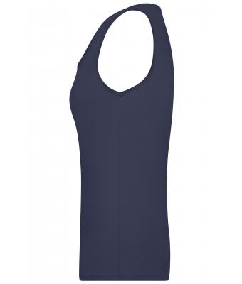 Dames Ladies' Elastic Top Navy 8230