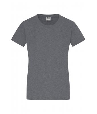 Dames Ladies' Slim Fit-T Heather-grijs 8088