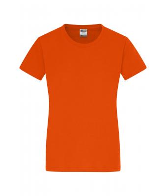Dames Ladies' Slim Fit-T Donkeroranje 8088