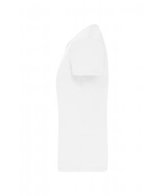 Dames Ladies' Slim Fit-T Wit 8088