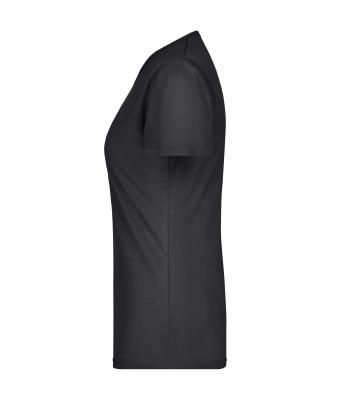 Ladies Ladies' Slim Fit V-T Black 8089