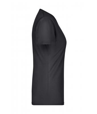 Ladies Ladies' Slim Fit V-T Black 8089