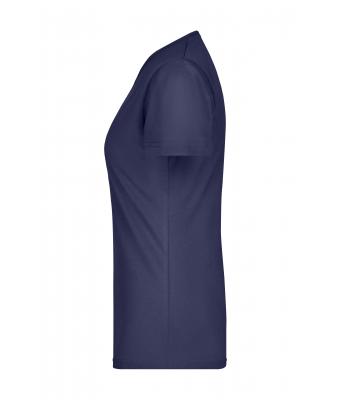 Damen Ladies' Slim Fit V-T Navy 8089