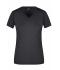 Ladies Ladies' Slim Fit V-T Black 8089