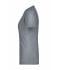 Ladies Ladies' Slim Fit V-T Grey-heather 8089