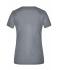 Ladies Ladies' Slim Fit V-T Grey-heather 8089
