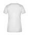 Damen Ladies' Slim Fit V-T White 8089