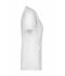 Dames Ladies' Slim Fit V-T Wit 8089