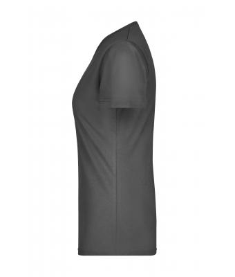 Femme T-shirt cintré col V femme Graphite 8089