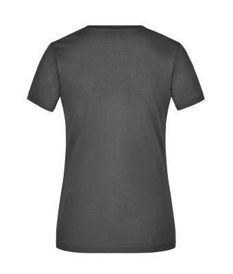 Femme T-shirt cintré col V femme Graphite 8089