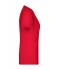Femme T-shirt cintré col V femme Rouge 8089