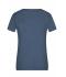 Dames Ladies' Heather T-Shirt Blauw-melange 8160