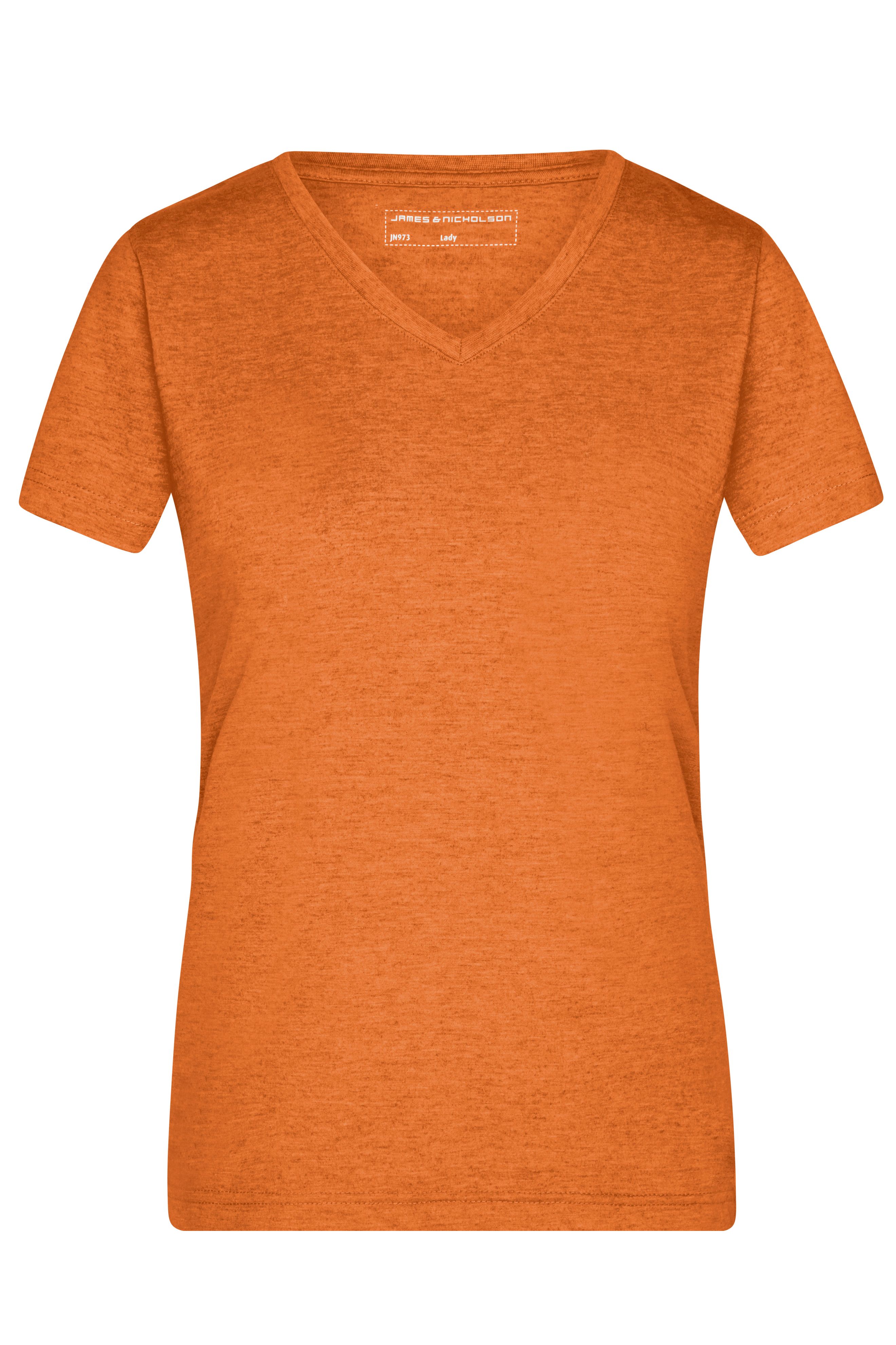 Ladies Ladies' Heather TShirt OrangemelangeDaiber