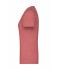 Dames Ladies' Heather T-Shirt Rood-melange 8160