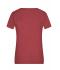 Damen Ladies' Heather T-Shirt Wine-melange 8160