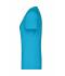 Femme T-shirt femme mélange Turquoise-mélange 8160