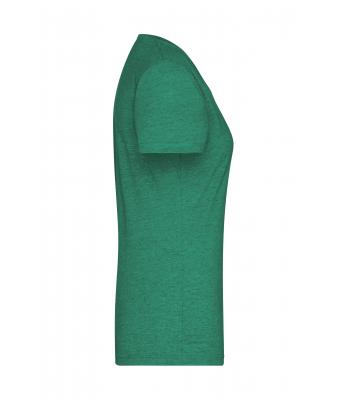 Femme T-shirt femme mélange Vert-mélange 8160