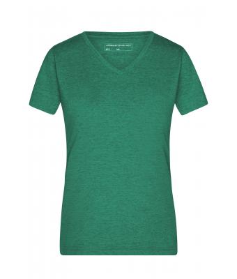 Femme T-shirt femme mélange Vert-mélange 8160