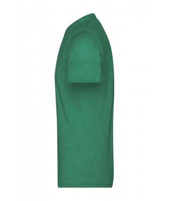 Men Men's Heather T-Shirt Green-melange 8161
