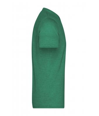 Men Men's Heather T-Shirt Green-melange 8161