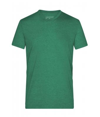 Men Men's Heather T-Shirt Green-melange 8161