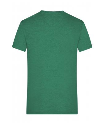 Herren Men's Heather T-Shirt Green-melange 8161