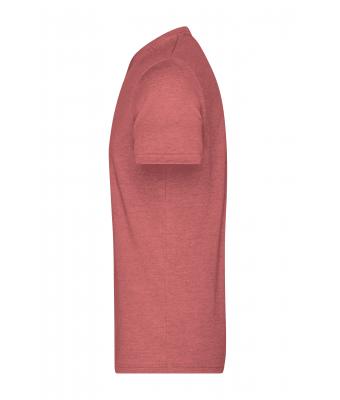Heren Men's Heather T-Shirt Rood-melange 8161