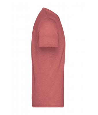 Heren Men's Heather T-Shirt Rood-melange 8161