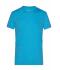 Heren Men's Heather T-Shirt Turquoise-melange 8161