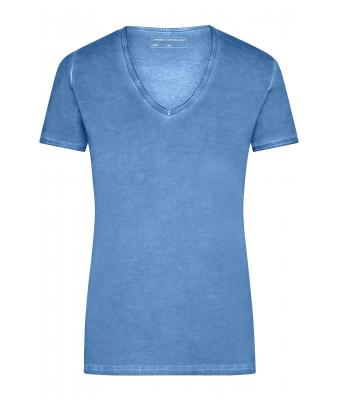 Dames Ladies' Gipsy T-Shirt Hemels-blauw 8175