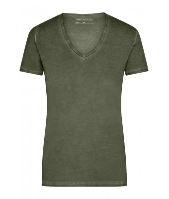 Dames Ladies' Gipsy T-Shirt Stoffig-olijf 8175