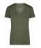 Femme T-shirt femme style "bohémien" Olivacé 8175